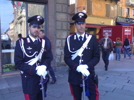 carabinieri a Bologna