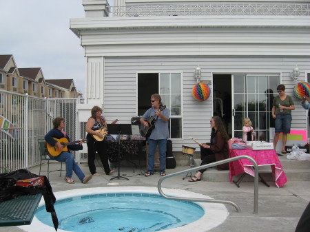 Jammin' at the family reunion