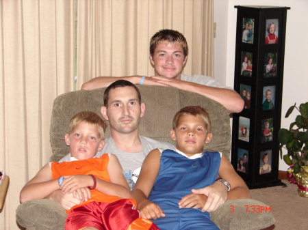 Jeff and his nephews