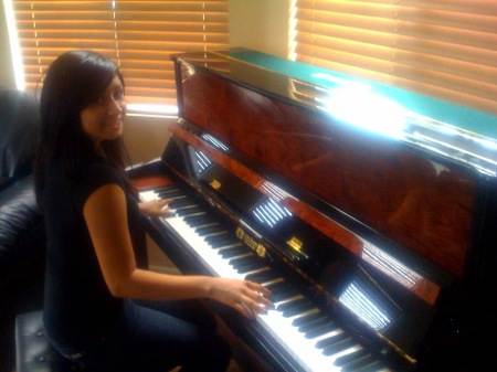 I spoiled my daughter with her dream piano.