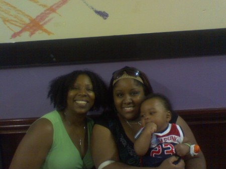 Traci, Tayler & Jeremiah at the party