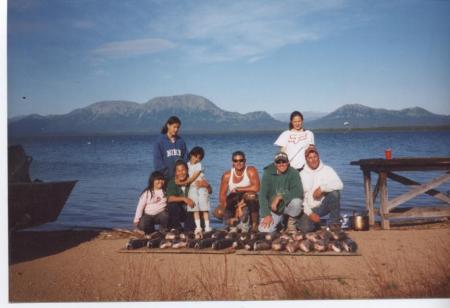 My brother roman and i in alaska