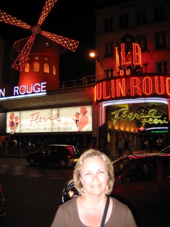 At the Moulin Rouge in Paris 2008