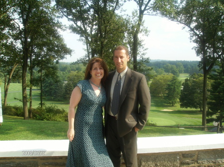 Me and the Mr. at my best friend's wedding