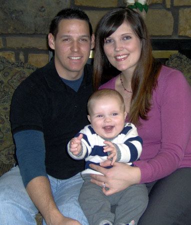 Our daughter,son-in-law,and precious Grandson!