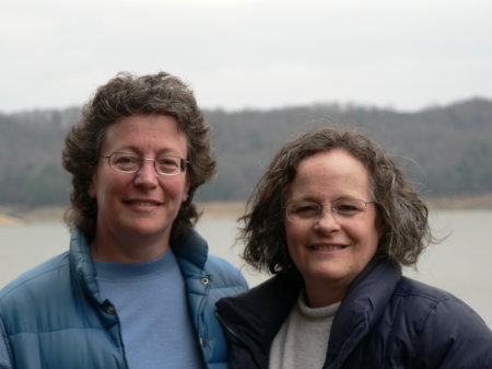 My sister Jan and I at her house in Tenn.2010