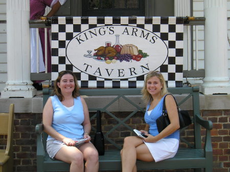 Sarah & Lisa - Williamsburg, VA - 2005