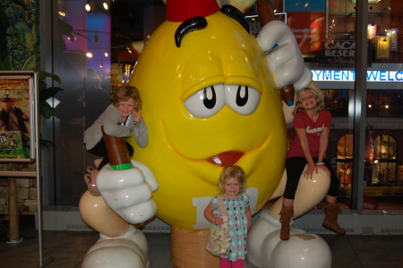 Some time spent at M&M World, mmm!