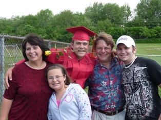 Brandon's graduation