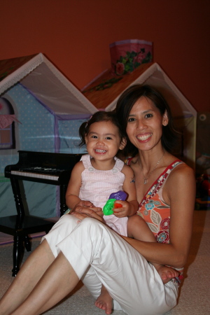 Me and Malia---August 23rd, 2008