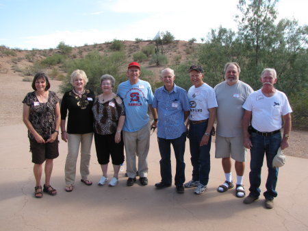 Bev, Diane, Carol Sue, Gary, Curt, Steve, Mohn & Jim