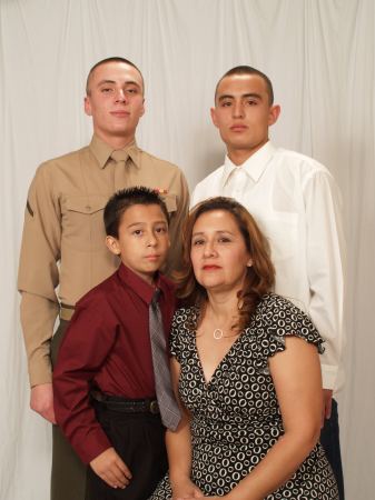 My daughter Donna and her boys