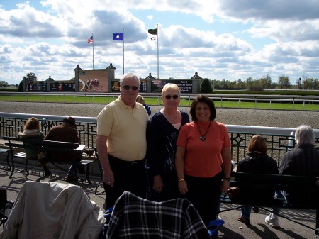 Keeneland with relatives- 10-08