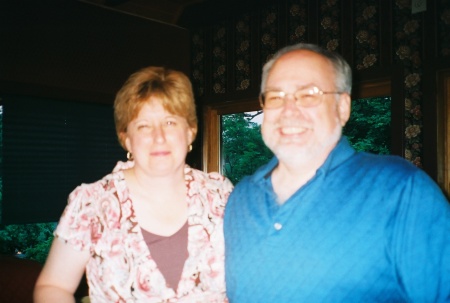 Chris Pell and wife