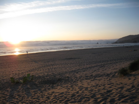 Summer day at beach