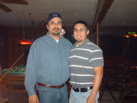 My brother and I at Cattlemans