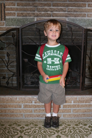 Nates first day of school