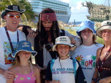 The fam with "Jack Sparrow"