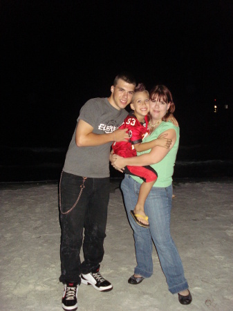 late night at the beach with my big babies