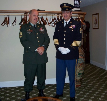 With the Honor Guard