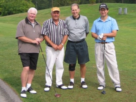 golfing at The Redwoods