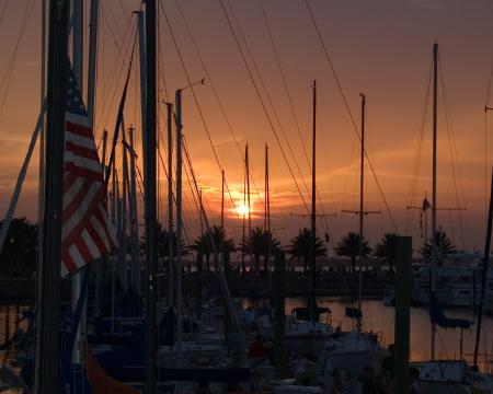 4th of July over the Sanford Marina