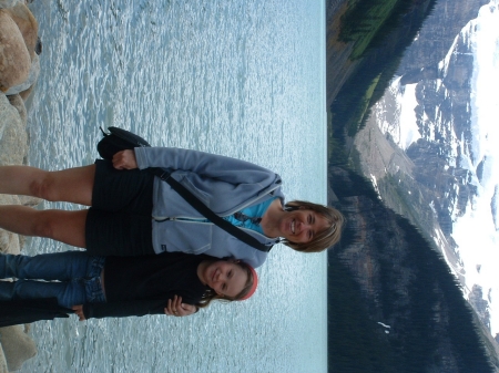 My daughter, Cela and I at Lake Elizabeth, CA