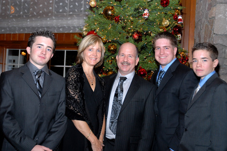 Kathy, Jim & Sons (Conor, Travis & Brendan)