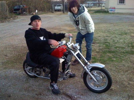 Tyler and JP's chopper