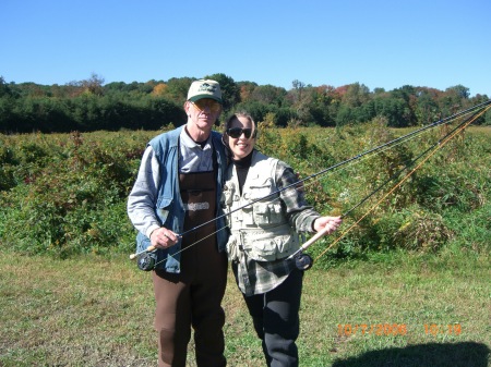 Me and Dad - Steelhead of Elk Creek Beware!