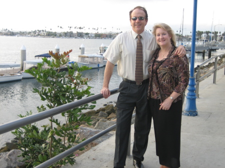 Bronson & Marci at Long Beach Marina
