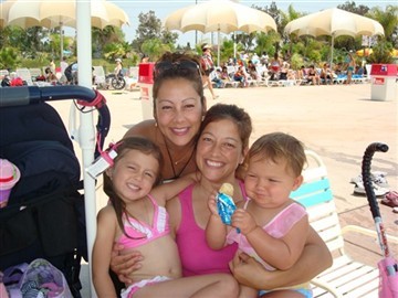 The Girls at Great America - July 2008