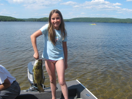 Shannon and Mr. smallmouth