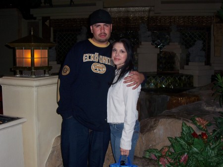 me and my hubby at Las Vegas