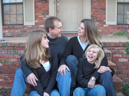 Tews family- Shad, Jen, Alyssa, and Kayla