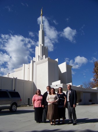 FAmily at the temple