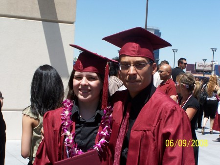 Graduation day for my daughter and her friend