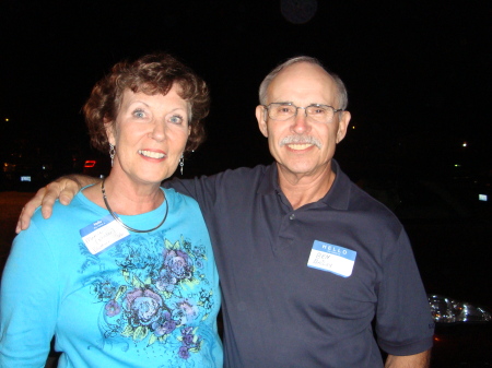 MarciaKrieber & me at 2010 class reunion