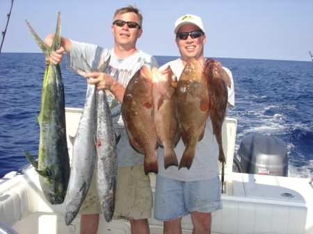 Fishing with Brother Todd