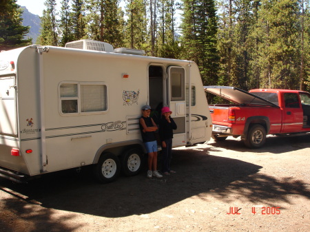 Camping in Montana