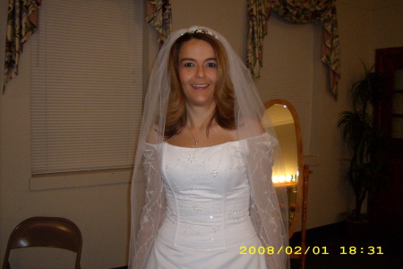 My wedding day