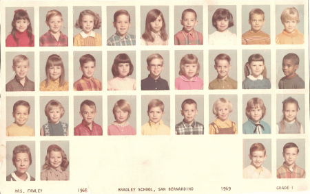 1st Grade - 1968-69