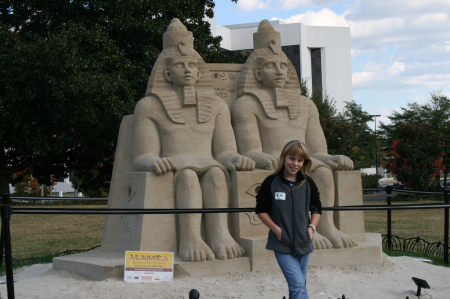 Calli at the Science Museum of VA