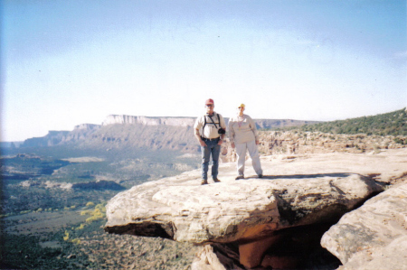charley and shal, moab, utah 2004