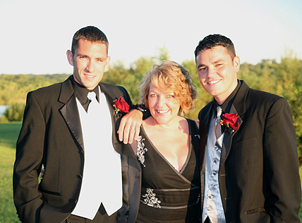 John, Austin and Mom