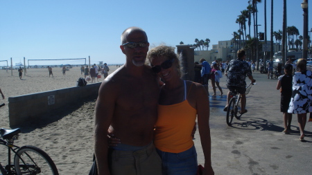 California with my hubby