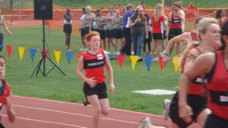 Mason at the Track