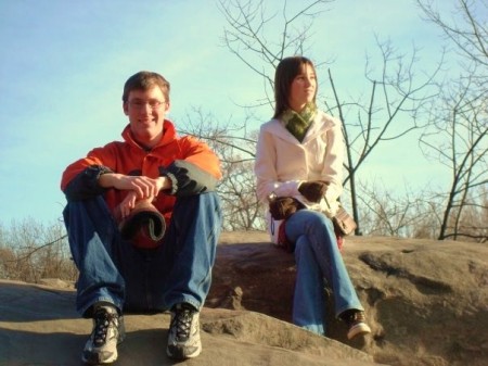 Tanner and Claire in Central Park