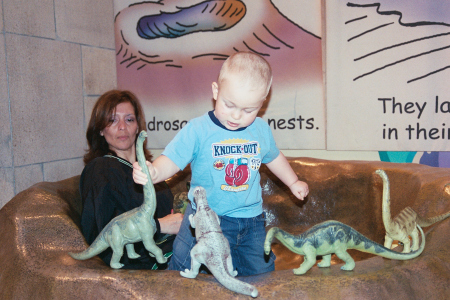 in the dinosaur nest