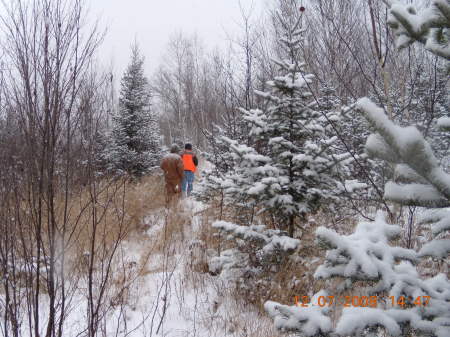 Grouse hunting in Northern Minn.